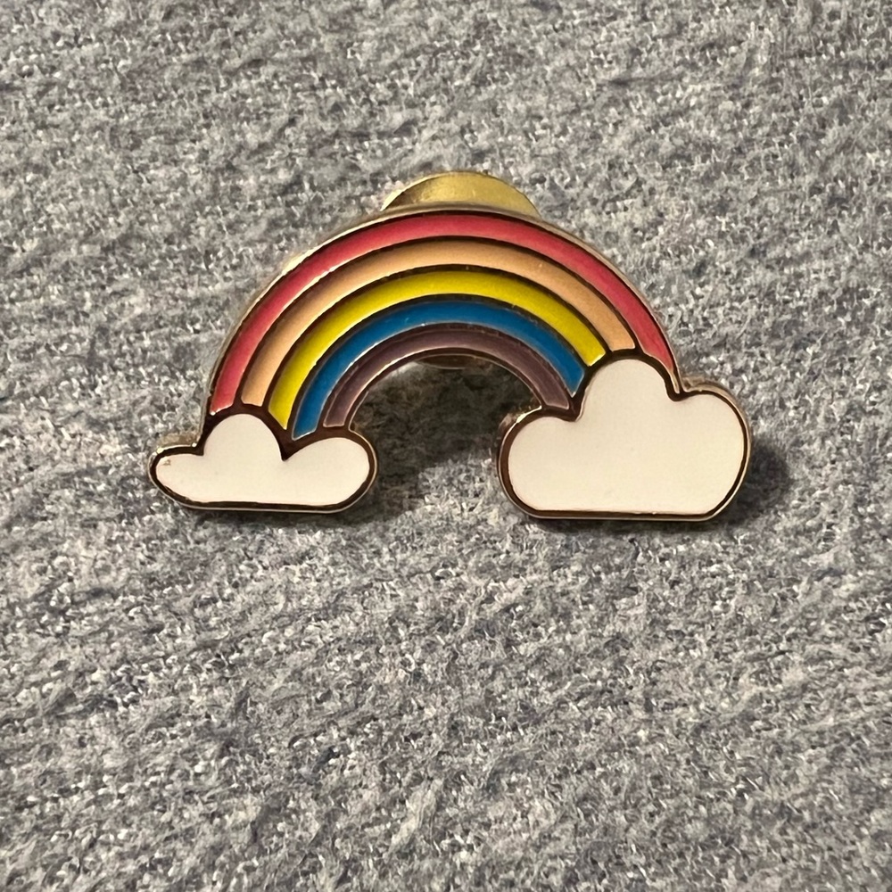 Rainbow pin